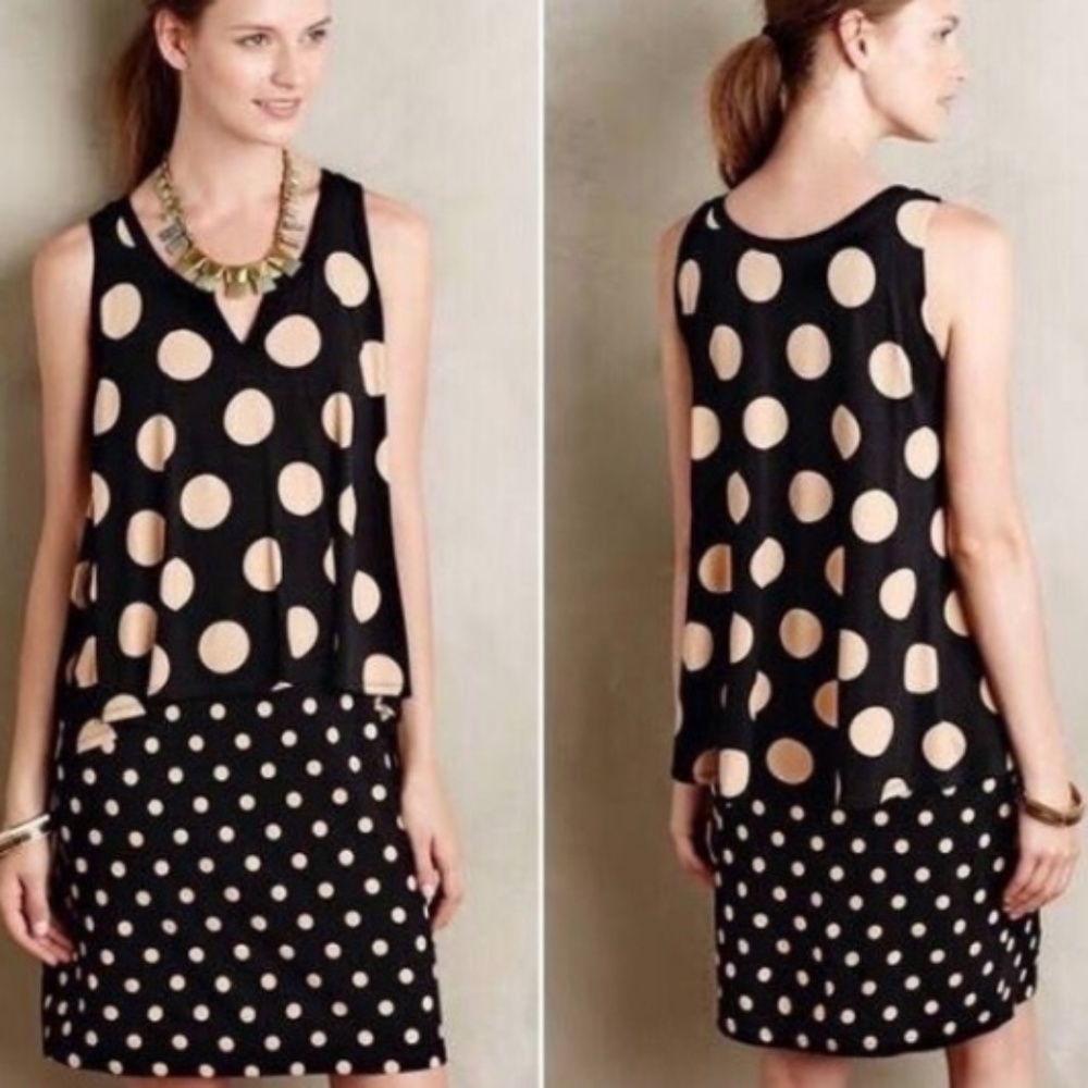 MAEVE Anthropologie Layered Davina Dress